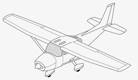 Image - Cessna Plane Drawing, HD Png Download, Free Download