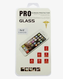 Samsung Galaxy S7 Tempered Glass Screen Protector - Iphone 7 Apsauginis Stiklas, HD Png Download, Free Download