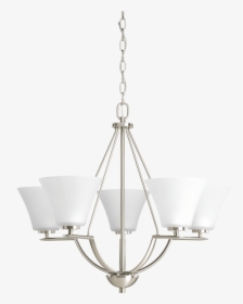 Brushed Nickel / Etched - Chandelier, HD Png Download, Free Download