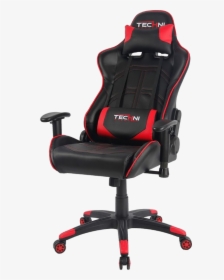 Techni Sport Red And Black Chair, HD Png Download, Free Download