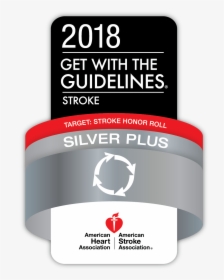 2018 Get With The Guidelines Stroke Silver Plus, HD Png Download, Free Download