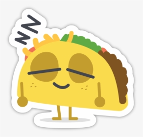 Artboard 4 - Cartoon Taco With Glasses, HD Png Download, Free Download