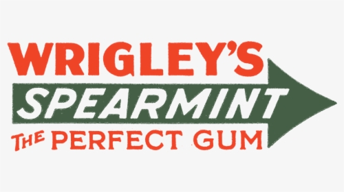 Wrigley"s Spearmint - Wrigleys Chewing Gum Logo, HD Png Download, Free Download