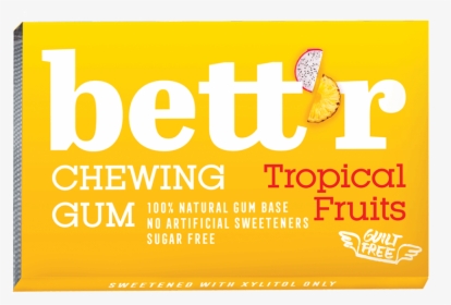 Chewing Gum Tropic Fruits - Graphic Design, HD Png Download, Free Download