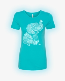 Baby Elephant Shirt Preview Front - Elephant, HD Png Download, Free Download