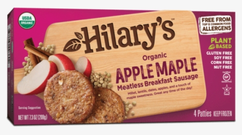 Hilary's Apple Maple Veggie Sausage, HD Png Download, Free Download