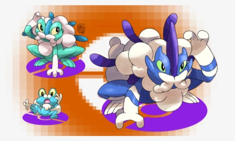 Mustache Froakie Final Evo, HD Png Download, Free Download