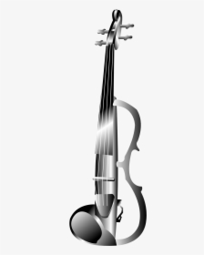 Violin Clip Art Black And White Clipart - Yamaha Silent Violin Png, Transparent Png, Free Download