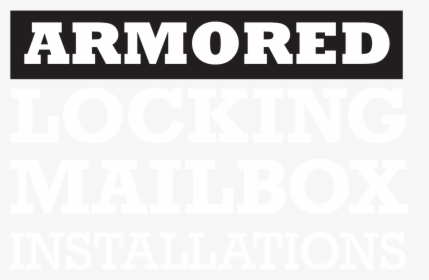 Armored Locking Mailbox Installations, HD Png Download, Free Download