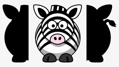Cartoon Zebra Clipart Free, HD Png Download, Free Download