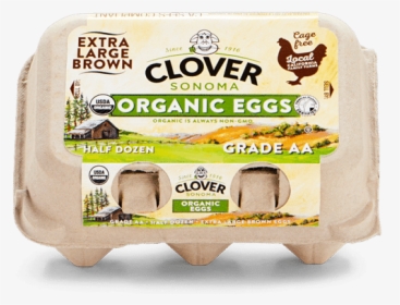 Extra Large Brown Organic Eggs - Sliced Bread, HD Png Download, Free Download