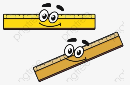 Ruler Clipart Cartoon - Cartoon Ruler Clipart, HD Png Download, Free Download