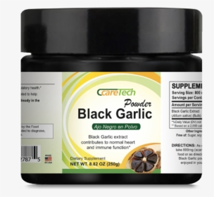 Black Garlic Powder - Lingzhi Mushroom, HD Png Download, Free Download