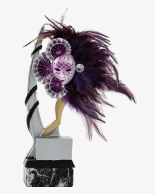 Resin Trophy Apply Purple Mask - Artificial Flower, HD Png Download, Free Download