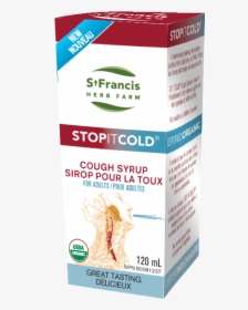 St Francis Adult Cough Syrup - Carton, HD Png Download, Free Download