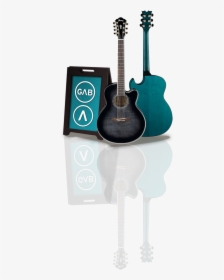 Ibanez Ael207e 7-string Electro Acoustic Guitar Transparent - Ibanez, HD Png Download, Free Download