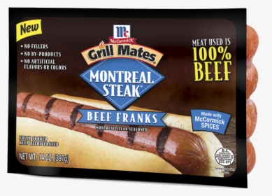 Mccormick Montreal Beef Franks, HD Png Download, Free Download