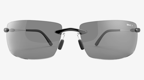Bex Sunglasses, Brackley, Black Frame Gray Lens - Monochrome, HD Png Download, Free Download