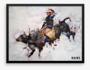 Bull Rider No - Picture Frame, HD Png Download, Free Download