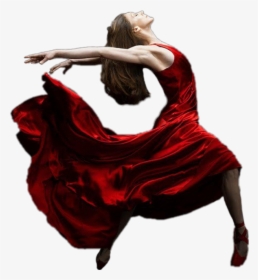 #girl #ballerina #dancer #dress #flying #jumping #running - Turn, HD Png Download, Free Download