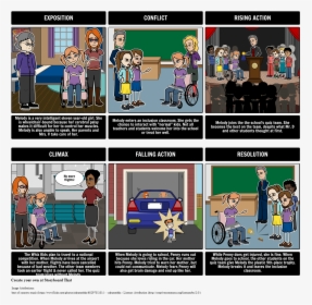 Summer Reading Project Storyboard By Devpatel92479 - Out Of My Mind Exposition, HD Png Download, Free Download