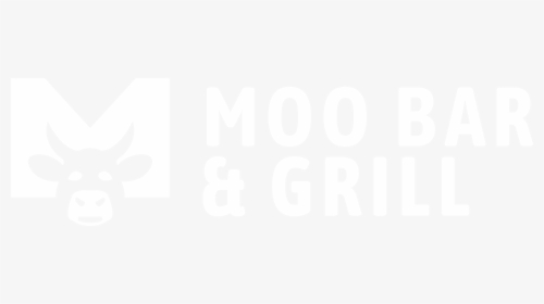 Moo Bar & Grill - Black-and-white, HD Png Download, Free Download