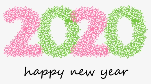 Happy New Year 2020 Vector Png, Transparent Png, Free Download