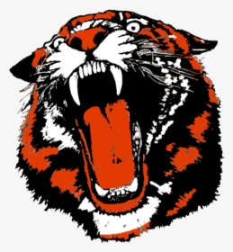 Girl Tiger Basketball Clipart Vector Freeuse Ohio High - Versailles Tigers Logo, HD Png Download, Free Download