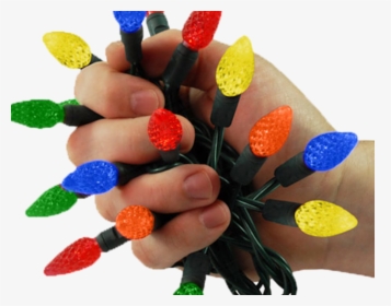 Fist Holding Christmas Lights, HD Png Download, Free Download