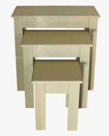 All Three Tables Shown In Old Cream - Shelf, HD Png Download, Free Download