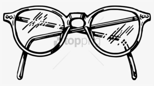 Free Png Download Eye Glasses Png Images Background - Spectacles Clipart Black And White, Transparent Png, Free Download