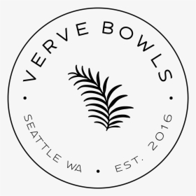 Logo1 Black - Verve Bowls Logo, HD Png Download, Free Download