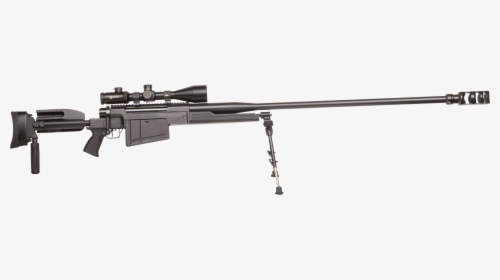 Long Range Rifle M12 - 50 Cal Single Bolt Action, HD Png Download, Free Download