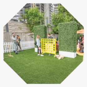 Faux Grass At Outdoor Event - Lawn, HD Png Download, Free Download