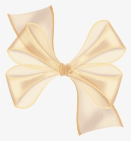 #peach #mq #ribbon #bow #ribbons #pastel #decorate - Satin, HD Png Download, Free Download