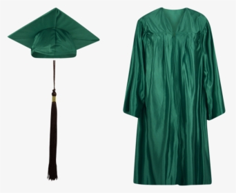 Cap And Gown Dark Green, HD Png Download, Free Download