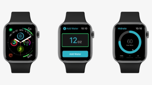 Hidratespark Hydration App On Apple Watch For Tracking - Apple Watch Series 5 Faces, HD Png Download, Free Download