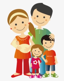 Transparent Family Day People Cartoon Child For Happy - Happy Family Family Cartoon, HD Png Download, Free Download