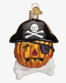 Pirate Pumpkin Ornament - Christmas Ornament, HD Png Download, Free Download