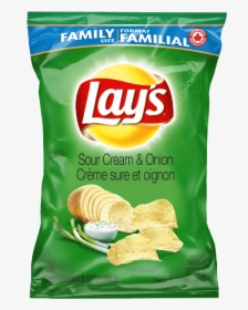 Lay"s® sour Cream & Onion Potato Chips - Lays Potato Chips, HD Png Download, Free Download