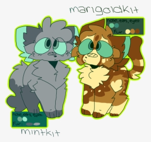 Marigoldkit And Mintkit - Mintkit And Marigoldkit, HD Png Download, Free Download