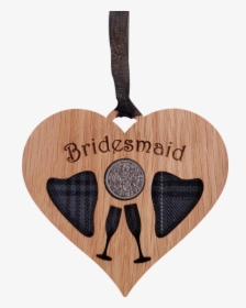 Bridal Heart Lucky Sixpence - Pendant, HD Png Download, Free Download