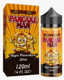 #ejuice #eliquid #vapenation #vape #ukvapers #pancakeman - Pancake Man Tooty Frooty, HD Png Download, Free Download