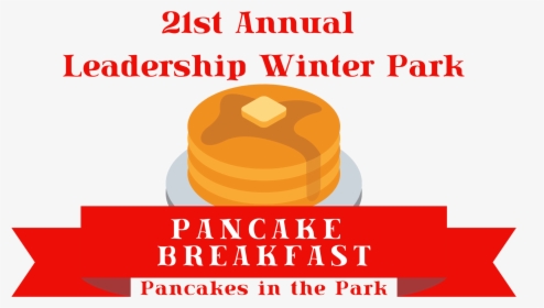 Logo For The Pancake Breakfast With A Banner And A, HD Png Download, Free Download