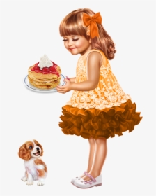Transparent Pancake Clipart - Crepe Enfant Png, Png Download, Free Download