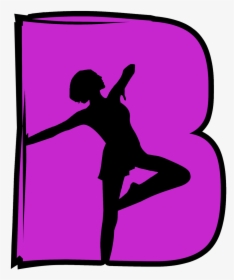 Boc B B Filled Purple - Silhouette Dancer, HD Png Download, Free Download