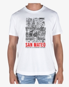 Camiseta Blanca San Mateo Nmtlc - T-shirt, HD Png Download, Free Download