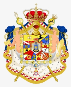 Escudo De Armas - Coat Of Arms Of Naples Napoleon, HD Png Download, Free Download