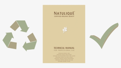 Natulique Technical Manual On Recyclable Paper - Graphic Design, HD Png Download, Free Download