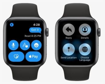 Share Your Location Using Apple Watch - Watch Os 6 Faces, HD Png Download, Free Download